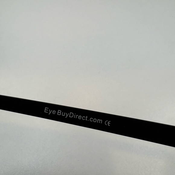 FRAMES ONLY - Eyebuydirect Upper East 55•18•140 Grey/Silver Eyeglasses unisex - Picture 11 of 12